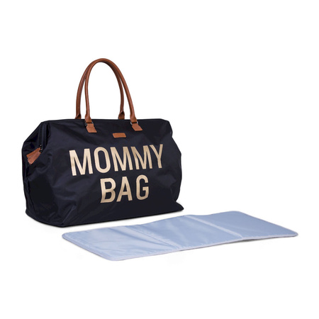Childhome Torba Mommy Bag Czarno-Złota