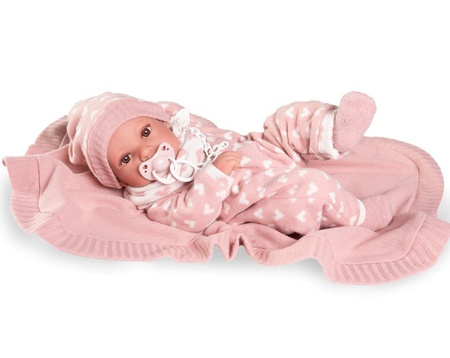 Lalka Erika z kocykiem Antonio Juan 50418