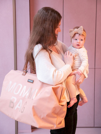 Childhome Torba Mommy Bag Różowa