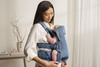 BABYBJORN - nosidełko Harmony, Woven Niebieski melanż