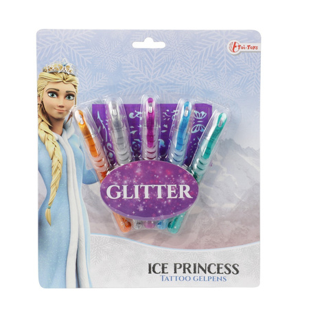 Toi-Toys Żelowe długopisy do tatuażu Ice Princess