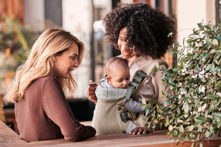 BABYBJORN - nosidełko Harmony 3D Mesh, Szary Beż