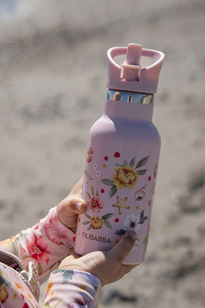 Filibabba Butelka na wodę ze stali nierdzewnej 350 ml Ocean Blossom