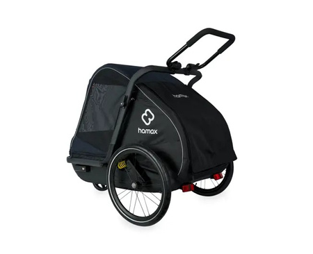 Hamax - Przyczepka rowerowa dla psa - Pluto L do 45 kg - Blue / Black