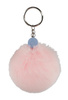 ENSO – brelok do kluczy z pomponami Pink