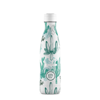 Cool Bottles Butelka termiczna Xclusive! 500 ml Lara Costafreda –  Watercolor Cactus