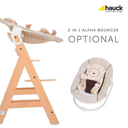 hauck krzesełko Alpha+ natural