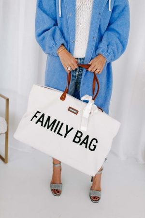 Childhome Torba Family Bag Teddy Bear White
