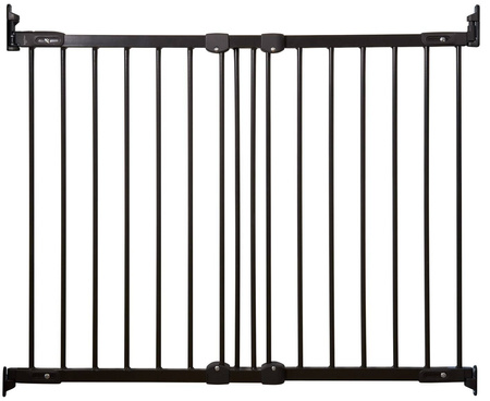 BabyDan - Bramka ochronna Flexi Fit, metalowa, czarna