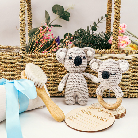 Zestaw prezentowy dla noworodka Koala - Wyprawka - Baby Box - Baby Shower
