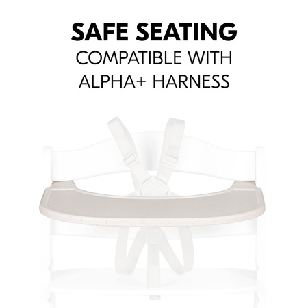 hauck tacka Alpha Click Tray Speckle Beige