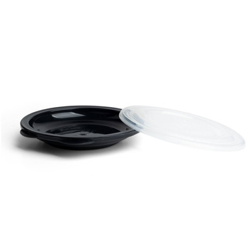 Herobility - talerzyk Eco Baby Plate - czarny