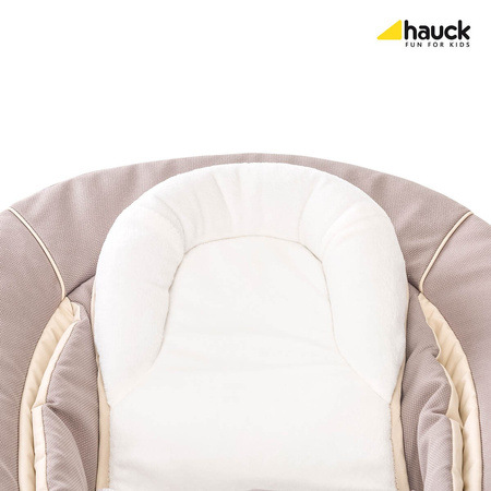 hauck leżaczek 2w1 Alpha Hearts Grey