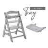hauck tacka Alpha-Tray Grey