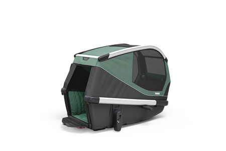 Przyczepka rowerowa dla psa - Thule Bexey M do 35 kg - Haze green