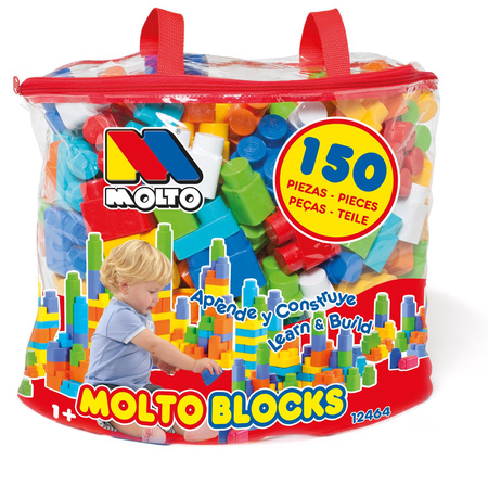 Molto - torba z klockami 150 szt