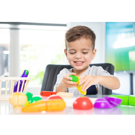 New Classic Toys Warzywa do krojenia – koszyk