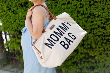 Childhome Torba Mommy Bag Teddy Bear White