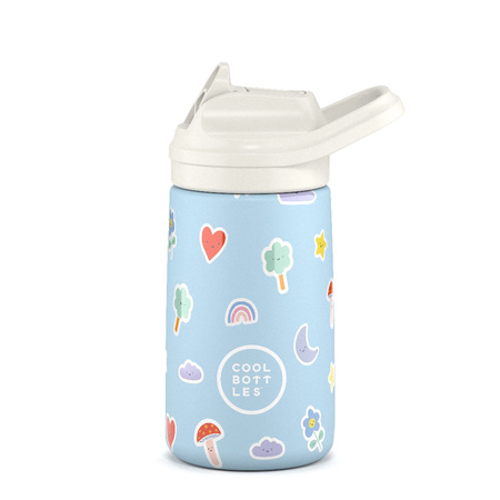 Cool Bottles Butelka termiczna Kiddies 350 ml Rainbow Clouds