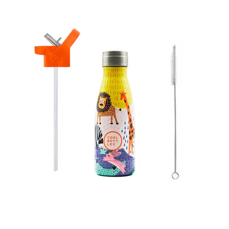 Cool Bottles Butelka termiczna Kids 260 ml Savannah kingdom
