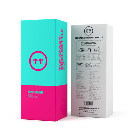 Cool Bottles Butelka termiczna Sport 500 ml Triple cool Brisbane