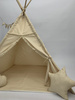 Namiot Tipi Ecru do zabawy dla dziecka