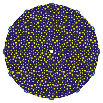 Chusta Animacyjna - Spadochron Animacyjny AKSON 3m GWIAZDY