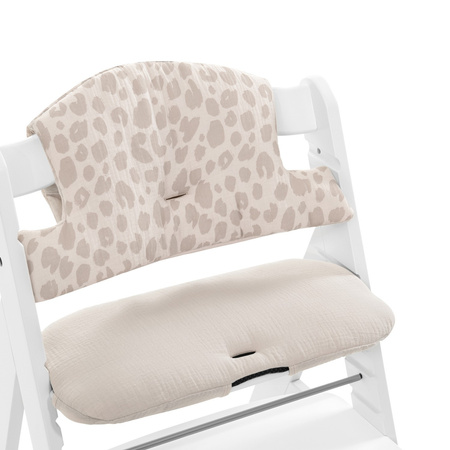hauck wkładka do krzesełka Select Muslin Leo Natural