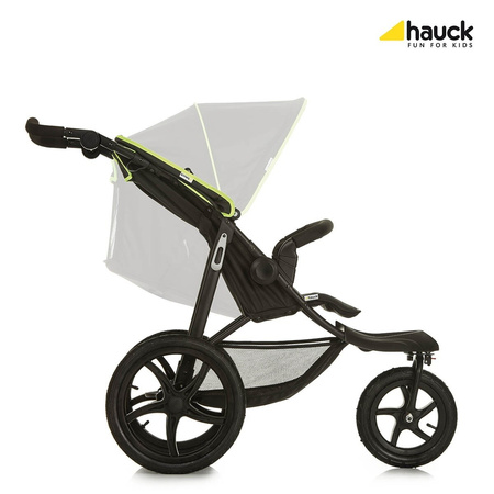 hauck wózek Runner black/neon yellow