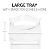 hauck tacka Alpha Click Tray - White