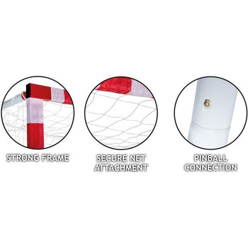 Dunlop bramka do piłki nożnej 300x200x110cm