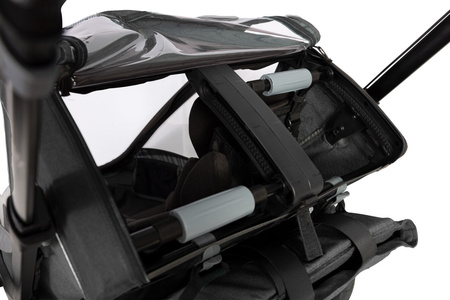 Hamax - Przyczepka rowerowa COCOON, podwójna - Grey/black