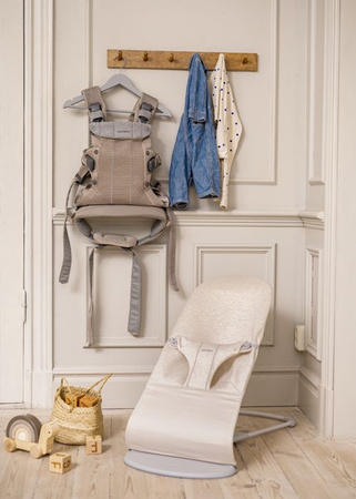 BABYBJORN - nosidełko Harmony 3D Mesh, Szary Beż