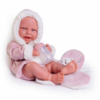 Lalka Carla z butelką i kocykiem Antonio Juan 50395