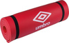 Umbro mata do ćwiczeń 190 cm x 58 cm z taśmą transportową czerwona