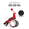 hauck rowerek 1st Ride Three - Ladybug - Red