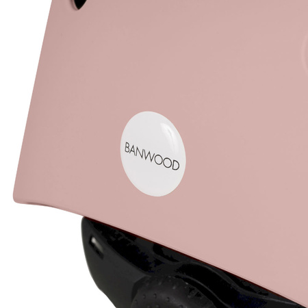 Banwood dziecięcy eco kask rowerowy Dusty Rose