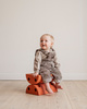 MODU - Kids Stool - Burnt Orange / Dusty Green