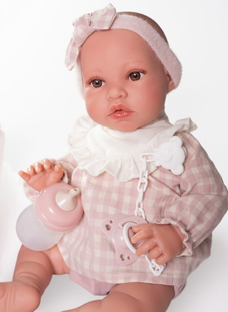 Lalka Erika z kocykiem i butelką Antonio Juan 33002