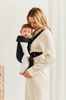 BABYBJORN MINI Woven – nosidełko, Czarny