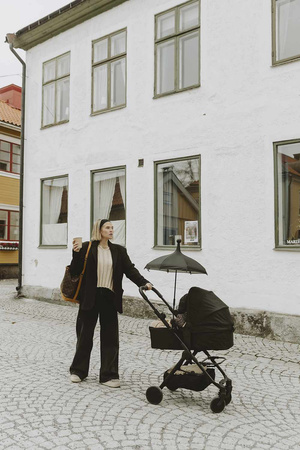 Elodie Details - gondola do wózka spacerowego MONDO - Black