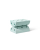 MODU - Kids Stool - Ocean Mint / Forest Green