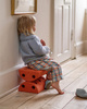 MODU - Kids Stool - Burnt Orange / Dusty Green