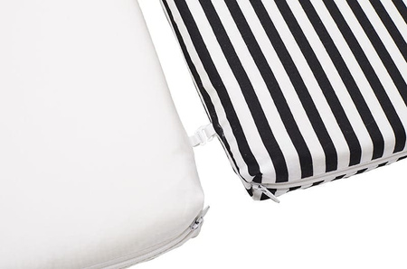 Ochraniacz modułowy Domki do łóżeczka 120x50cm, czarno-biały