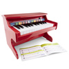 New Classic Toys E-Pianino czerwone – 25 klawiszy