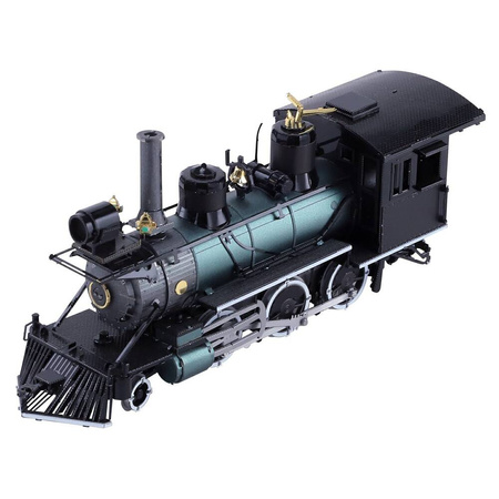 Piececool Puzzle Metalowe Model 3D - Lokomotywa Mogul