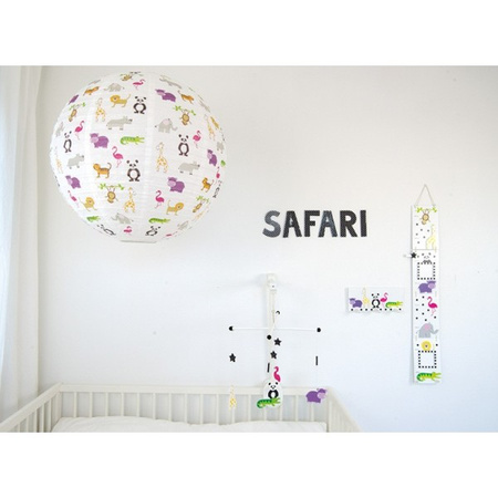 Wieszak safari drewniany potrójny