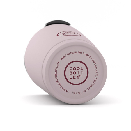 Cool Bottles Kubek termiczny 330 ml Pastel Pink