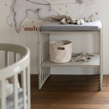 Prześcieradło na przewijak 70x50 cm Szare