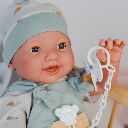 Lalka Mia siusiająca z koszyczkiem Antonio Juan 50415